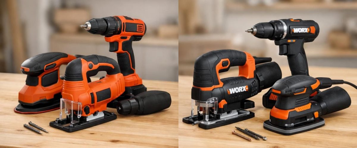 découvrez notre comparaison entre black+decker et worx, deux marques d'outils électroportatifs idéales pour les débutants en bricolage. trouvez l'outil adapté à vos besoins pour réussir vos projets facilement.