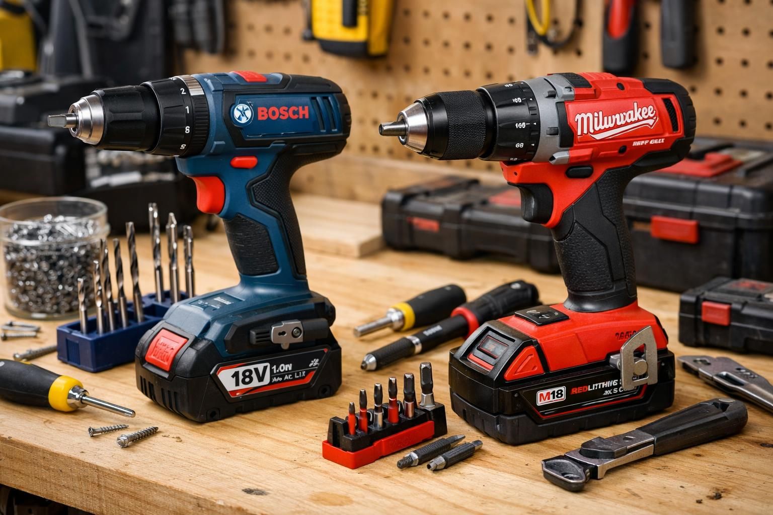 découvrez notre comparaison entre bosch et milwaukee pour choisir les meilleures perceuses adaptées à tous vos travaux polyvalents à domicile. puissance, performance et durabilité analysées.