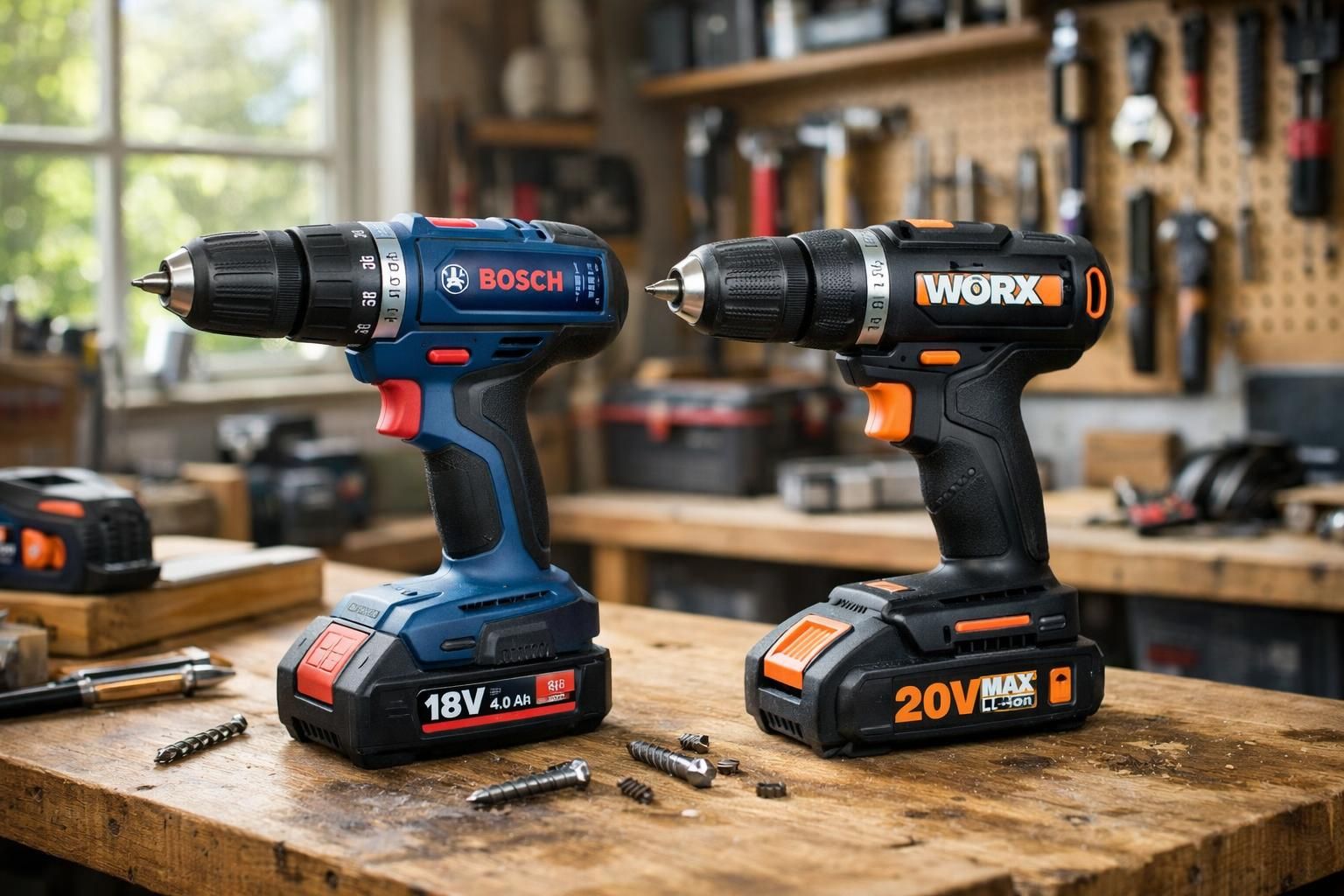 découvrez notre test complet des perceuses sans fil bosch et worx, idéales pour tous vos projets de bricolage maison. comparez performances, autonomie et prix pour choisir l'outil parfait.