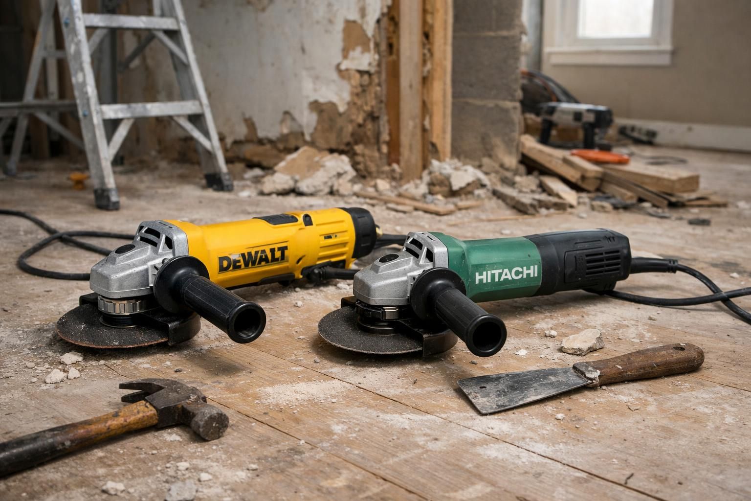 comparaison approfondie des meuleuses dewalt et hitachi pour la rénovation intérieure : performances, ergonomie et rapport qualité-prix analysés pour vous aider à choisir l'outil idéal.