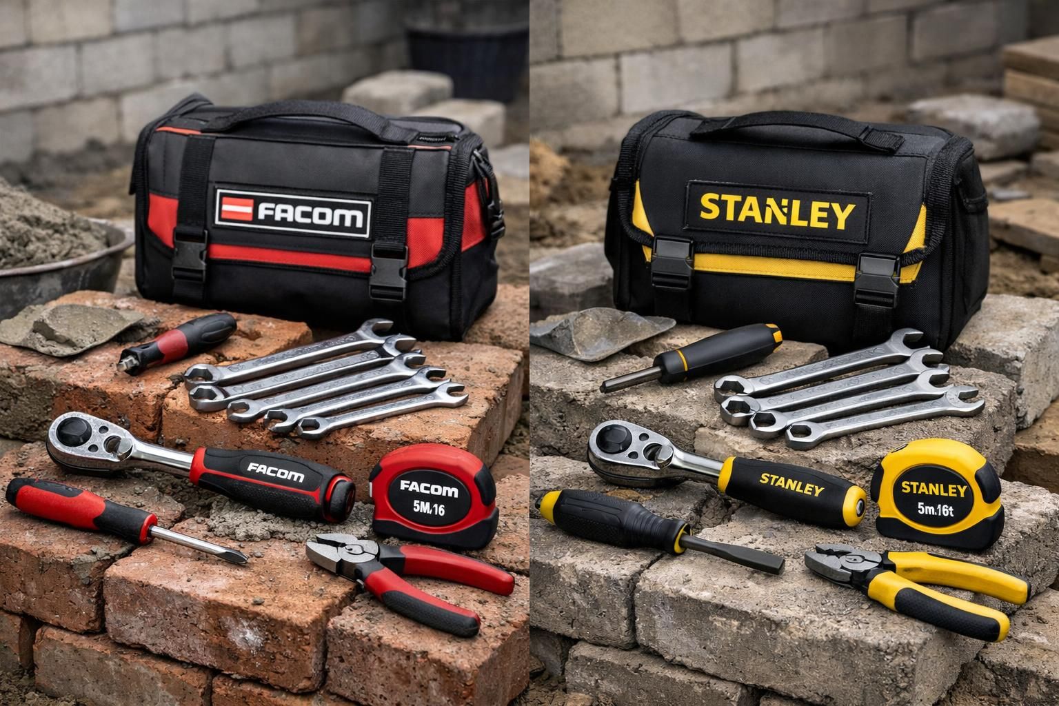 comparez facom et stanley pour choisir les meilleurs outils manuels adaptés à vos travaux de maçonnerie. découvrez les points forts, la qualité et les conseils d'experts pour faire le bon choix.