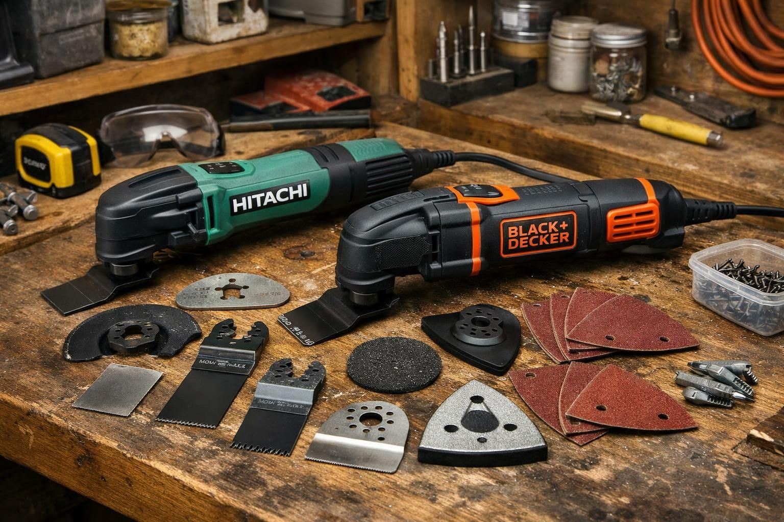 comparez hitachi et black+decker pour choisir l'outillage multifonction idéal pour vos travaux à domicile. guide complet pour faire le meilleur choix selon vos besoins.