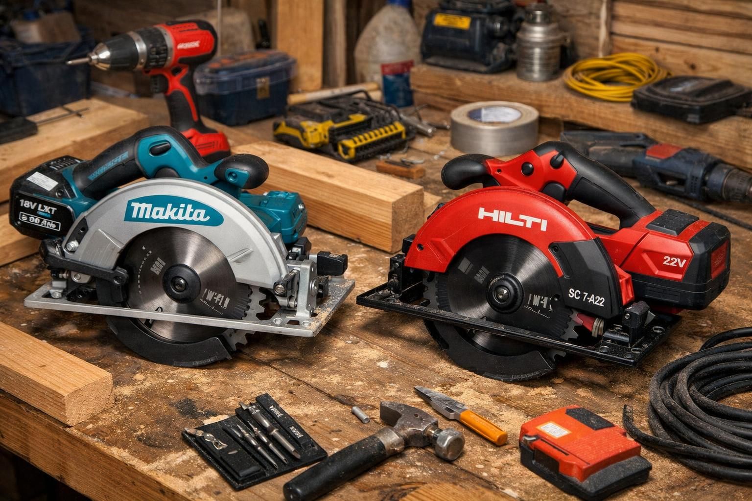 découvrez notre comparaison complète entre makita et hilti pour choisir la meilleure scie circulaire adaptée à vos travaux maison. performance, qualité et prix analysés pour un choix éclairé.