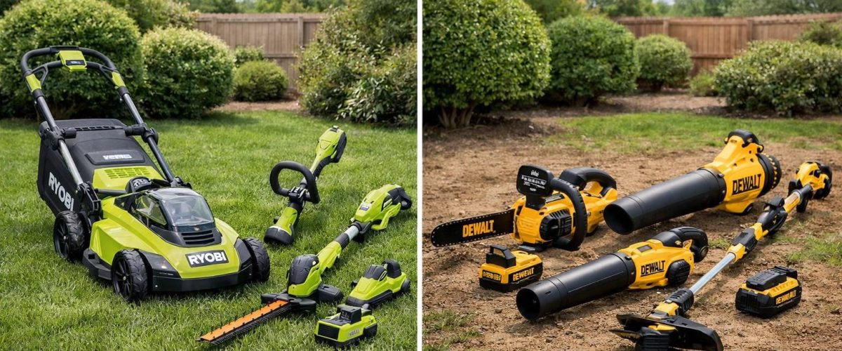 découvrez notre comparatif détaillé entre ryobi et dewalt, deux marques phares d'outils de jardinage motorisés pour particuliers, afin de choisir le meilleur équipement pour vos besoins et votre budget.